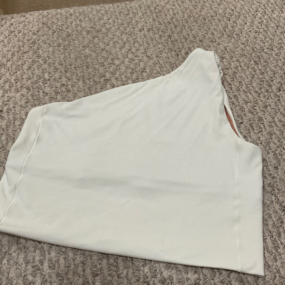 Left on Friday asymmetrical tank